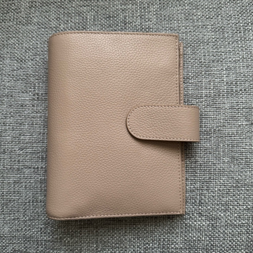 Moterm Personal Luxe Planner in Taupe